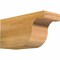 Ekena Millwork Del Monte Rough Sawn Rafter Tail, Western Red Cedar, 6"W x 8"H x 16"L RFT06X08X16DEL00RWR - alternate 1